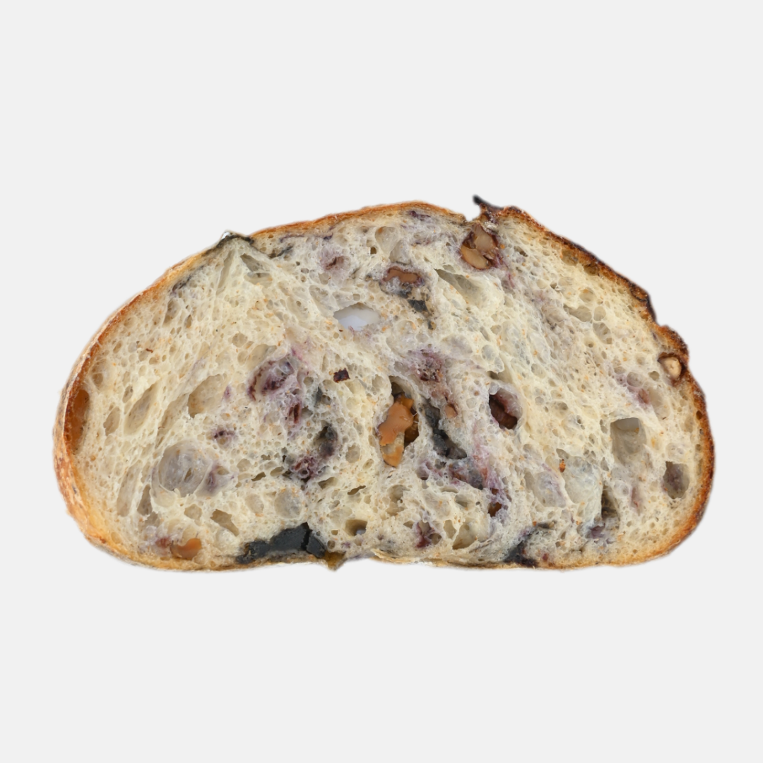 Black Sesame Walnut Sourdough