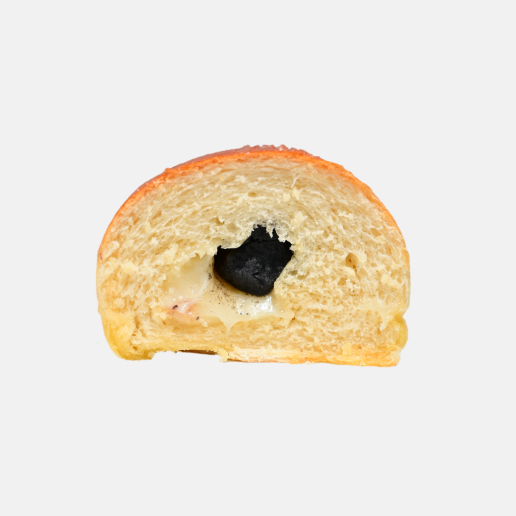Black Sesame Mochi Salt Bread