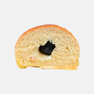 Black Sesame Mochi Salt Bread