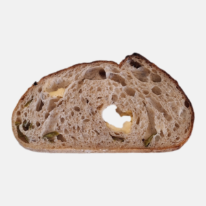 Green Chili Cheddar Cheese Sourdough